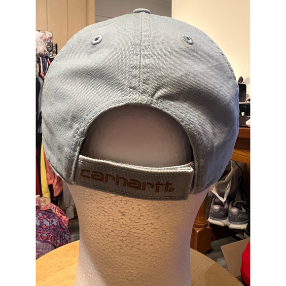 Unisex Carhartt Hat Cap One Size Blue - Picture 3 of 6